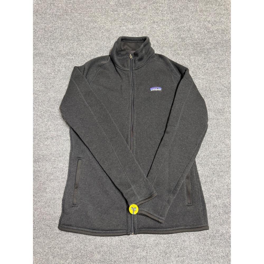 Patagonia a better sweater womens size medium gray/black  color